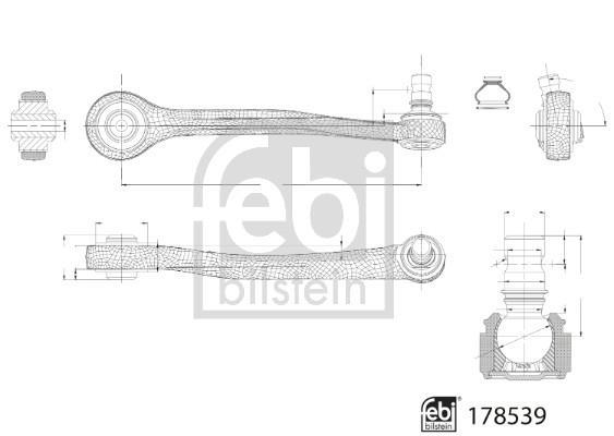Triângulo, braço de suspensão FEBI BILSTEIN ref. 178539