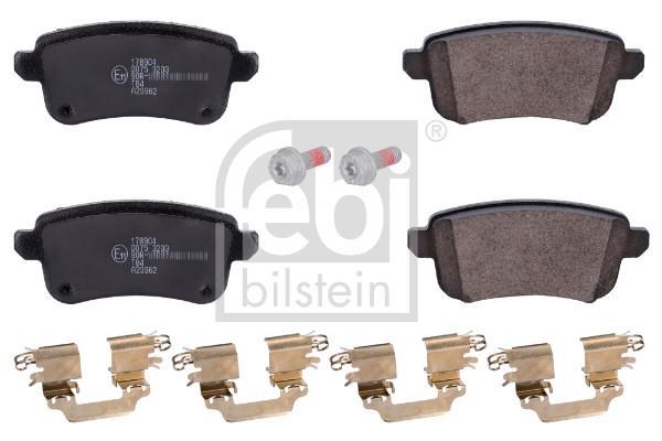 Jeu de 4 plaquettes de frein FEBI BILSTEIN ref. 178904