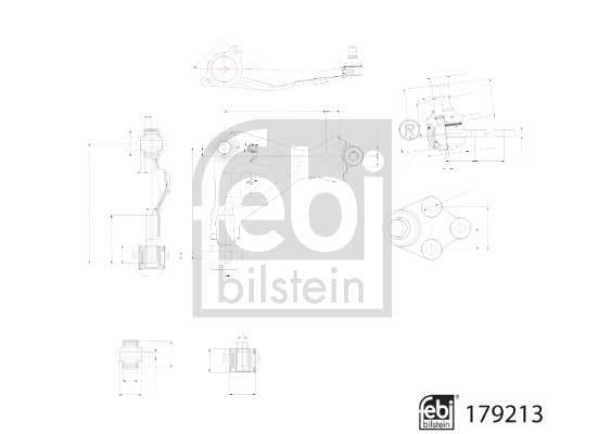Triângulo, braço de suspensão FEBI BILSTEIN ref. 179213
