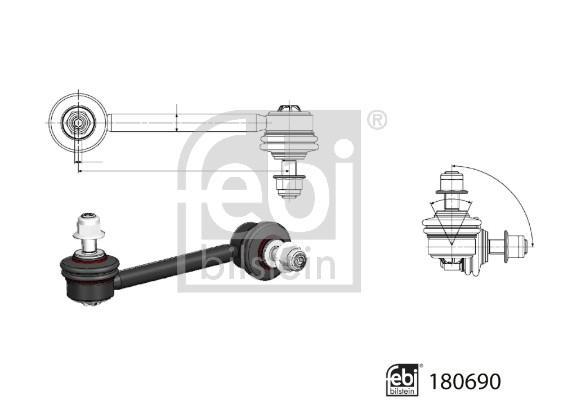 Barra estabilizadora FEBI BILSTEIN ref. 180690