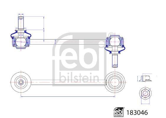 Barra estabilizadora FEBI BILSTEIN ref. 183046