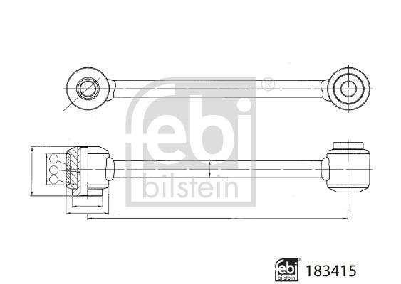 Barra estabilizadora FEBI BILSTEIN ref. 183415