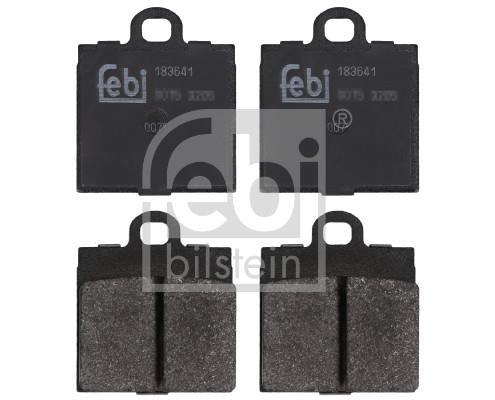 Jeu de 4 plaquettes de frein FEBI BILSTEIN ref. 183641