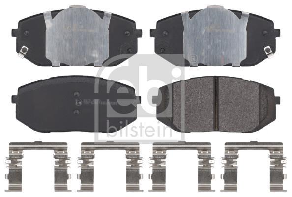Jeu de 4 plaquettes de frein FEBI BILSTEIN ref. 183655