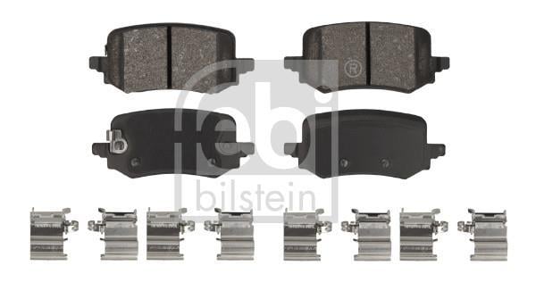 Jogo de 4 pastilhas de travão FEBI BILSTEIN ref. 186404