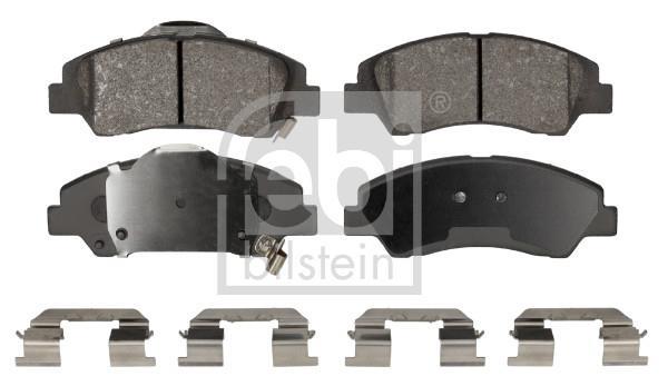 Jeu de 4 plaquettes de frein FEBI BILSTEIN ref. 186405