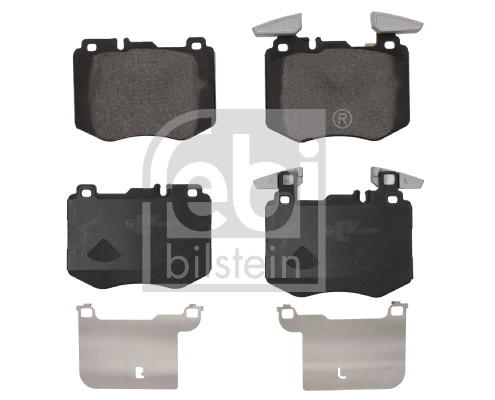 Jeu de 4 plaquettes de frein FEBI BILSTEIN 186406