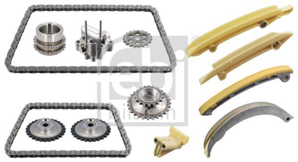 Jeu de distribution à chaînes (Kit chaîne de distribution) FEBI BILSTEIN ref. 187827