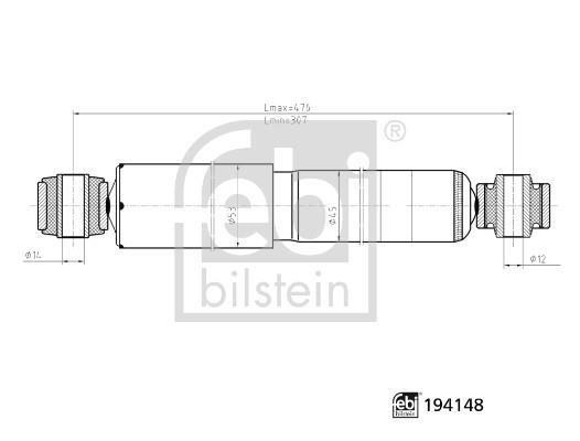Amortecedores de choque FEBI BILSTEIN ref. 194148