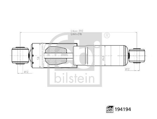 Amortisseurs FEBI BILSTEIN ref. 194194