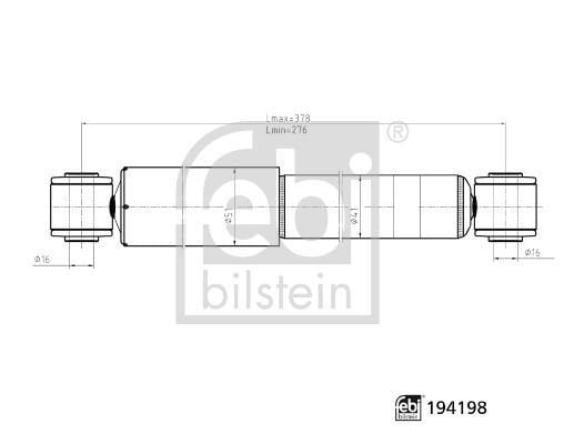 Amortisseurs FEBI BILSTEIN ref. 194198