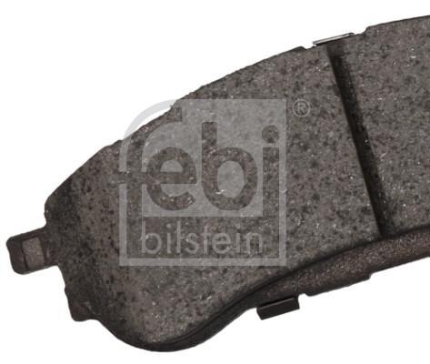 Jeu de 4 plaquettes de frein FEBI BILSTEIN 196370