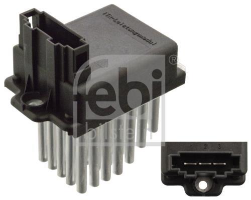 Résistance, pulseur d'air habitacle (Élément de commande, chauffage/ventilation) FEBI BILSTEIN ref. 30601