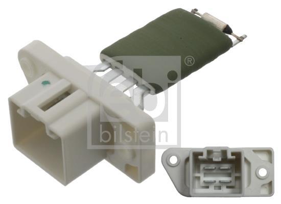 Résistance, pulseur d'air habitacle (Élément de commande, chauffage/ventilation) FEBI BILSTEIN ref. 38635