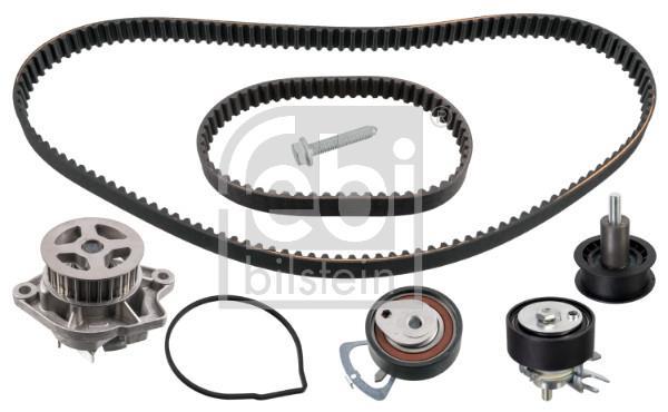 Pompe à eau + kit de courroie de distribution (Kit courroie de distribution) FEBI BILSTEIN ref. 45118