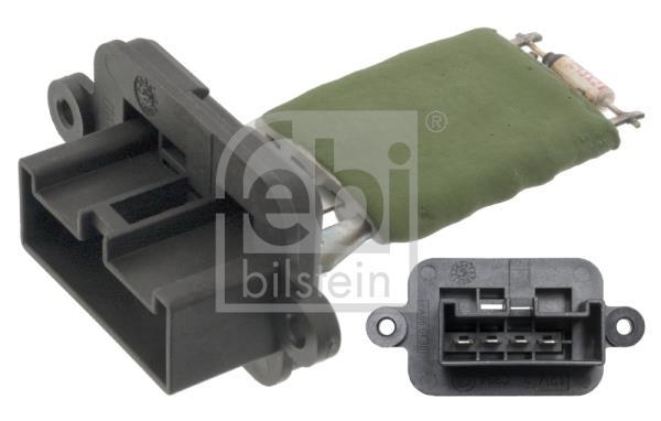 Résistance, pulseur d'air habitacle (Élément de commande, chauffage/ventilation) FEBI BILSTEIN ref. 48299