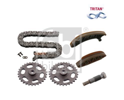 Jeu de distribution à chaînes (Kit chaîne de distribution) FEBI BILSTEIN ref. 49211