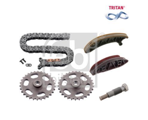 Jeu de distribution à chaînes (Kit chaîne de distribution) FEBI BILSTEIN ref. 49571