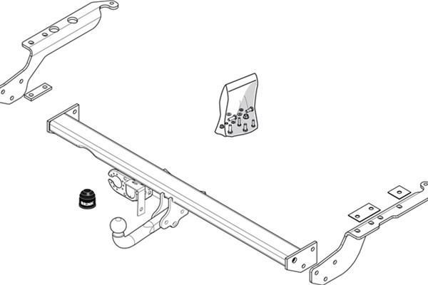 Attelage Voiture (Attelage remorque) BRINK ref. 402300