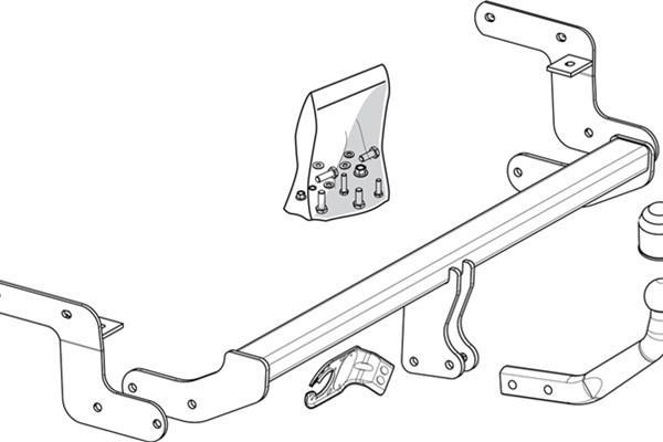 Attelage Voiture (Attelage remorque) BRINK ref. 445400
