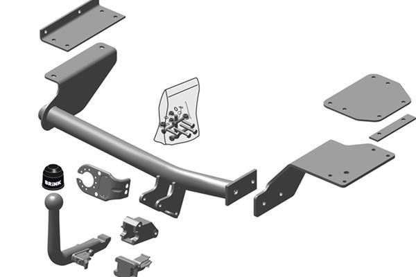 Attelage Voiture (Attelage remorque) BRINK ref. 484600