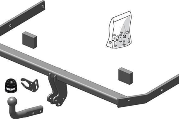Attelage Voiture (Attelage remorque) BRINK ref. 541000