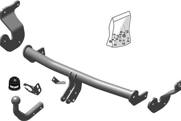 Attelage Voiture (Attelage remorque) BRINK ref. 555600