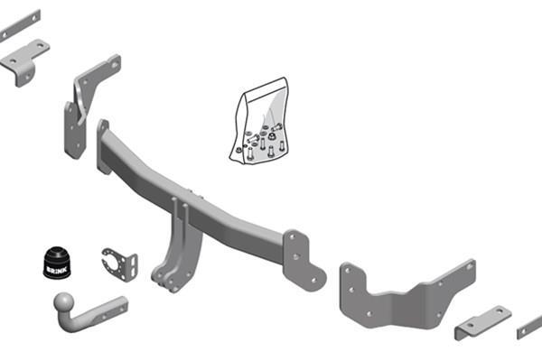 Attelage Voiture (Attelage remorque) BRINK ref. 564200