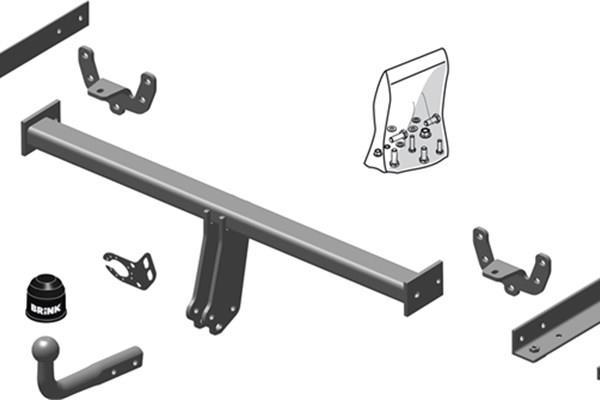 Attelage Voiture (Attelage remorque) BRINK ref. 566500