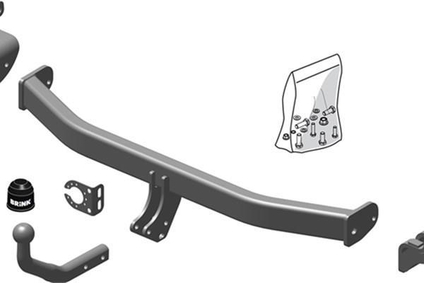 Attelage Voiture (Attelage remorque) BRINK ref. 566700