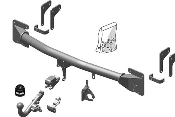 Attelage Voiture (Attelage remorque) BRINK ref. 567900
