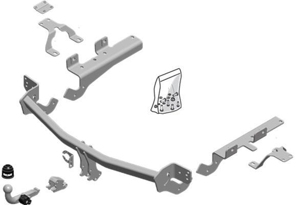 Attelage Voiture (Attelage remorque) BRINK 570400