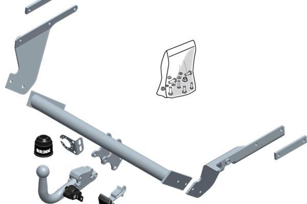 Attelage Voiture (Attelage remorque) BRINK 592200
