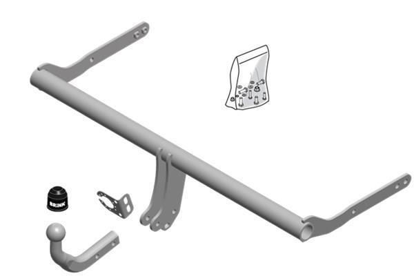 Attelage Voiture (Attelage remorque) BRINK ref. 600600