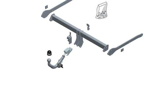 Attelage Voiture (Attelage remorque) BRINK ref. 604300