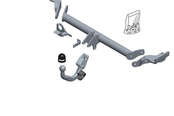 Attelage Voiture (Attelage remorque) BRINK ref. 613800