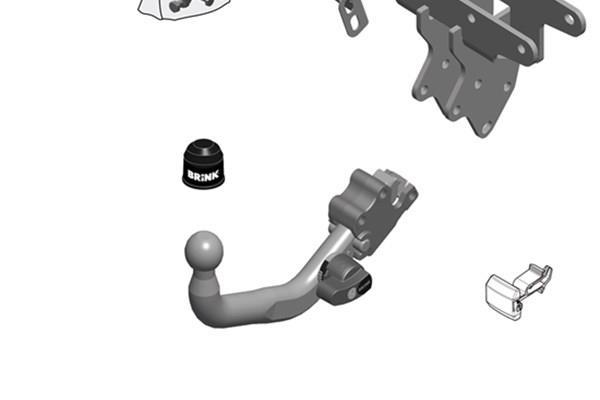 Attelage Voiture (Attelage remorque) BRINK ref. 664400