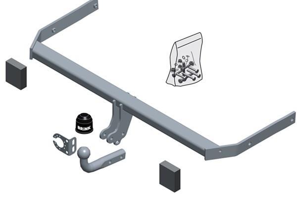 Attelage Voiture (Attelage remorque) BRINK ref. 686900