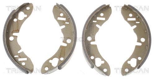 Jeu de 4 mâchoires de frein (Garniture de frein à tambour) Triscan A/S ref. 8100 17003