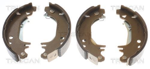 Jeu de 4 mâchoires de frein (Garniture de frein à tambour) Triscan A/S 8100 28055