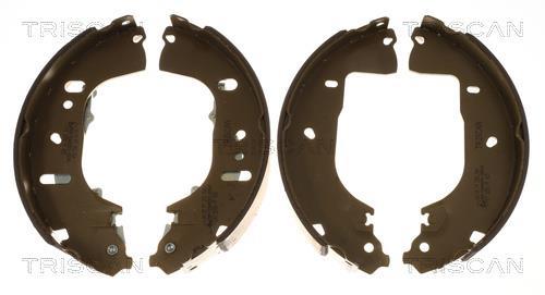 Jeu de 4 mâchoires de frein (Garniture de frein à tambour) Triscan A/S 8100 29007