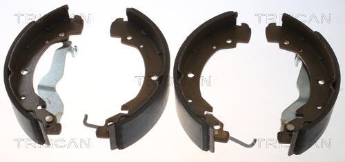 Jeu de 4 mâchoires de frein (Garniture de frein à tambour) Triscan A/S 8100 29549