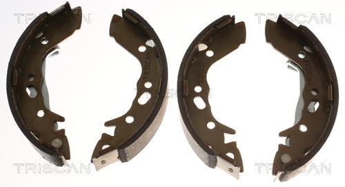 Jeu de 4 mâchoires de frein (Garniture de frein à tambour) Triscan A/S 8100 43627