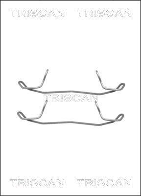 Kit d'accessoires pour plaquette de frein à disque Triscan A/S ref. 8105 101565