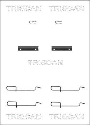 Kit acessórios de pastilhas de travão Triscan A/S ref. 8105 101592