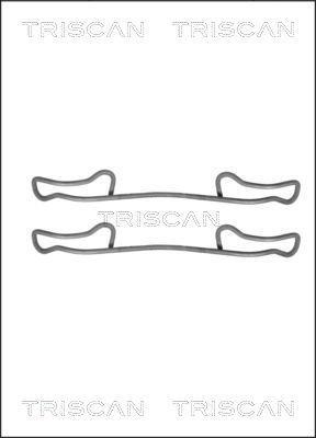 Kit acessórios de pastilhas de travão Triscan A/S ref. 8105 101601