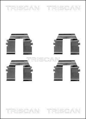 Kit acessórios de pastilhas de travão Triscan A/S ref. 8105 101615