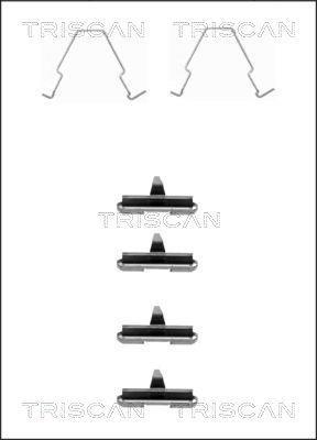 Kit acessórios de pastilhas de travão Triscan A/S ref. 8105 101622