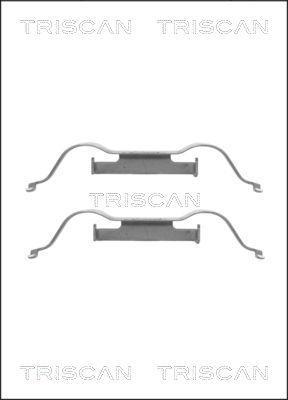Kit acessórios de pastilhas de travão Triscan A/S ref. 8105 101626