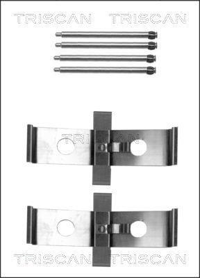 Kit d'accessoires pour plaquette de frein à disque Triscan A/S ref. 8105 101640